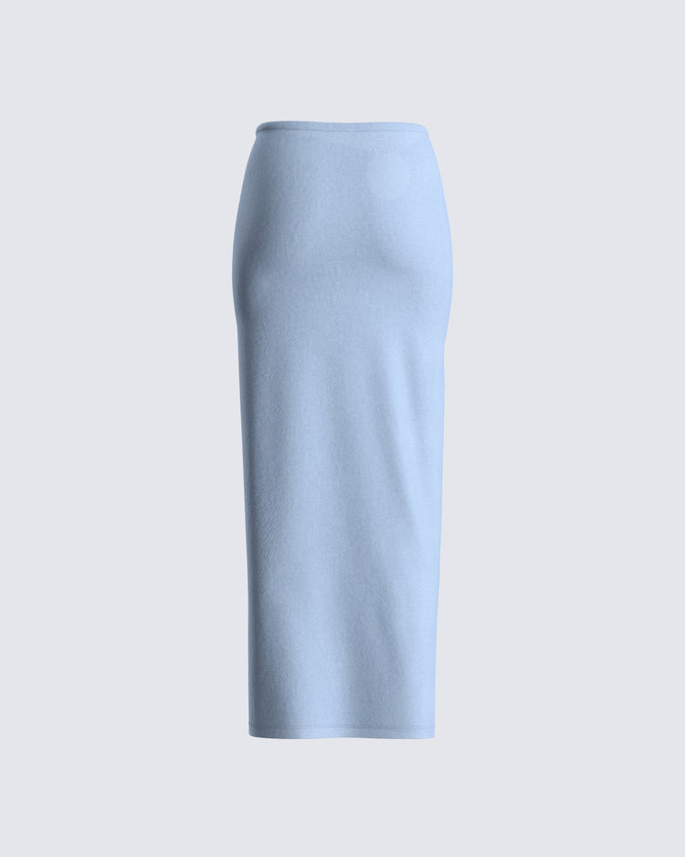 Amarissa Grey Maxi Skirt