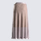 Amberly Grey Mesh Midi Skirt