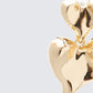 Andrea Gold Heart Dangle Earrings