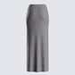 Angela Grey Jersey Maxi Skirt