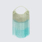 Angelle Ocean Ombre Embellished Fringe Bag - back view