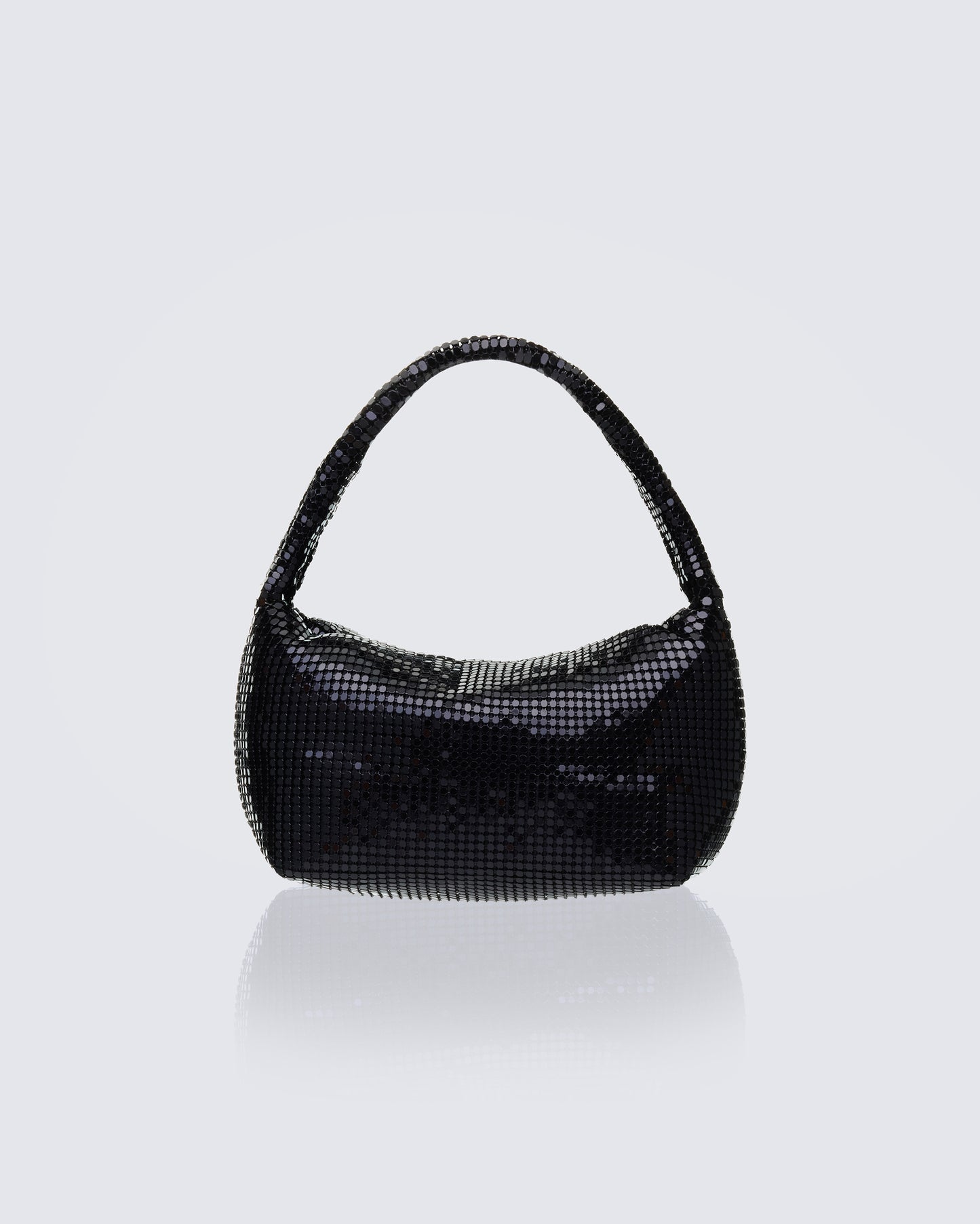 Anthea Black Chainmail Grab Bag