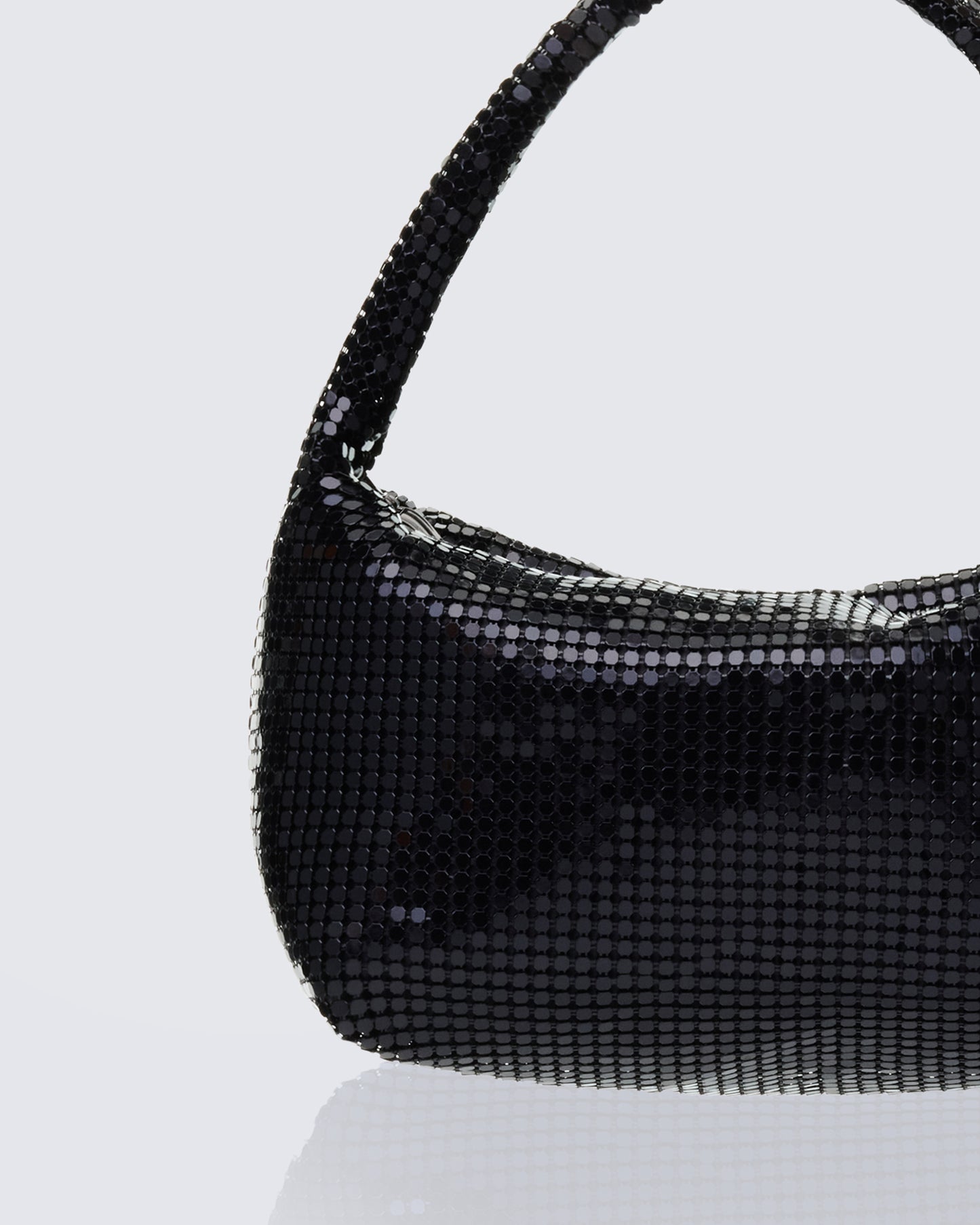 Anthea Black Chainmail Grab Bag
