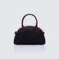 Antonia Black Mini Bowling Bag