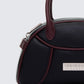 Antonia Black Mini Bowling Bag