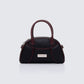 Antonia Black Mini Bowling Bag
