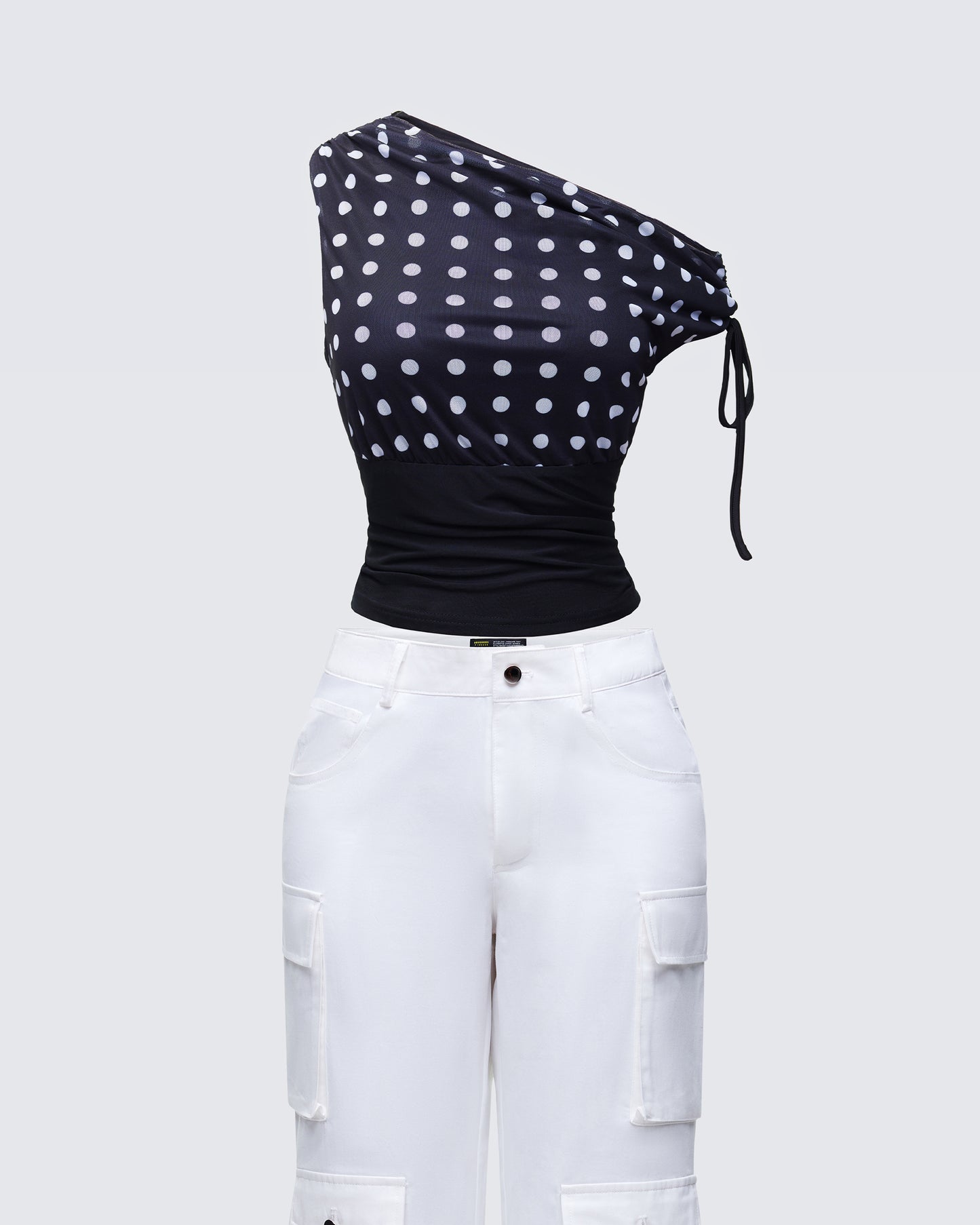 Women's cotton matching set alternate angle – FINESSE