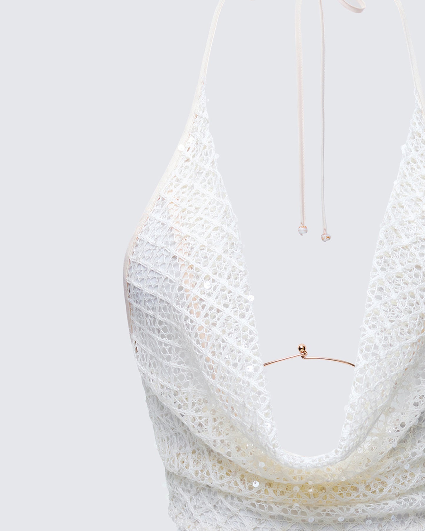 Arielle Cream Set - close up detail