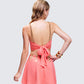 Arla Pink Heart Chain Strap Top