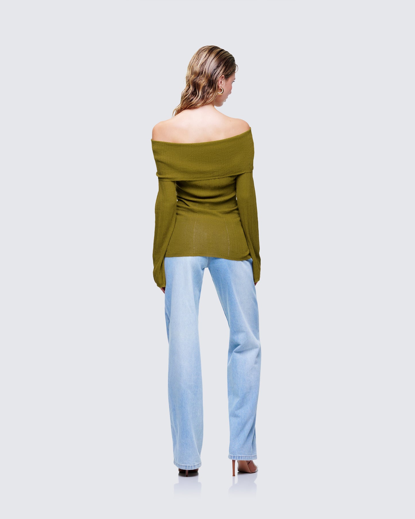 Women's cotton matching set alternate angle – FINESSE