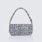 Silver shoulder bag front view – FINESSE