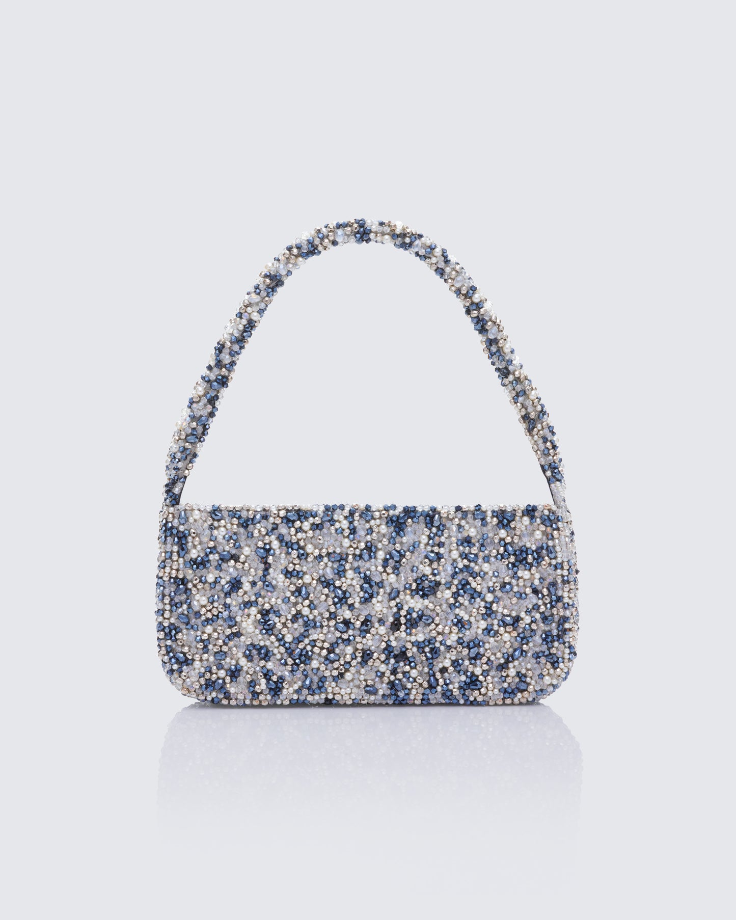 Silver shoulder bag – FINESSE