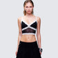 Aurelia Black Mesh Cami model front
