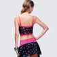 Aurelia Black Printed Mesh Cami