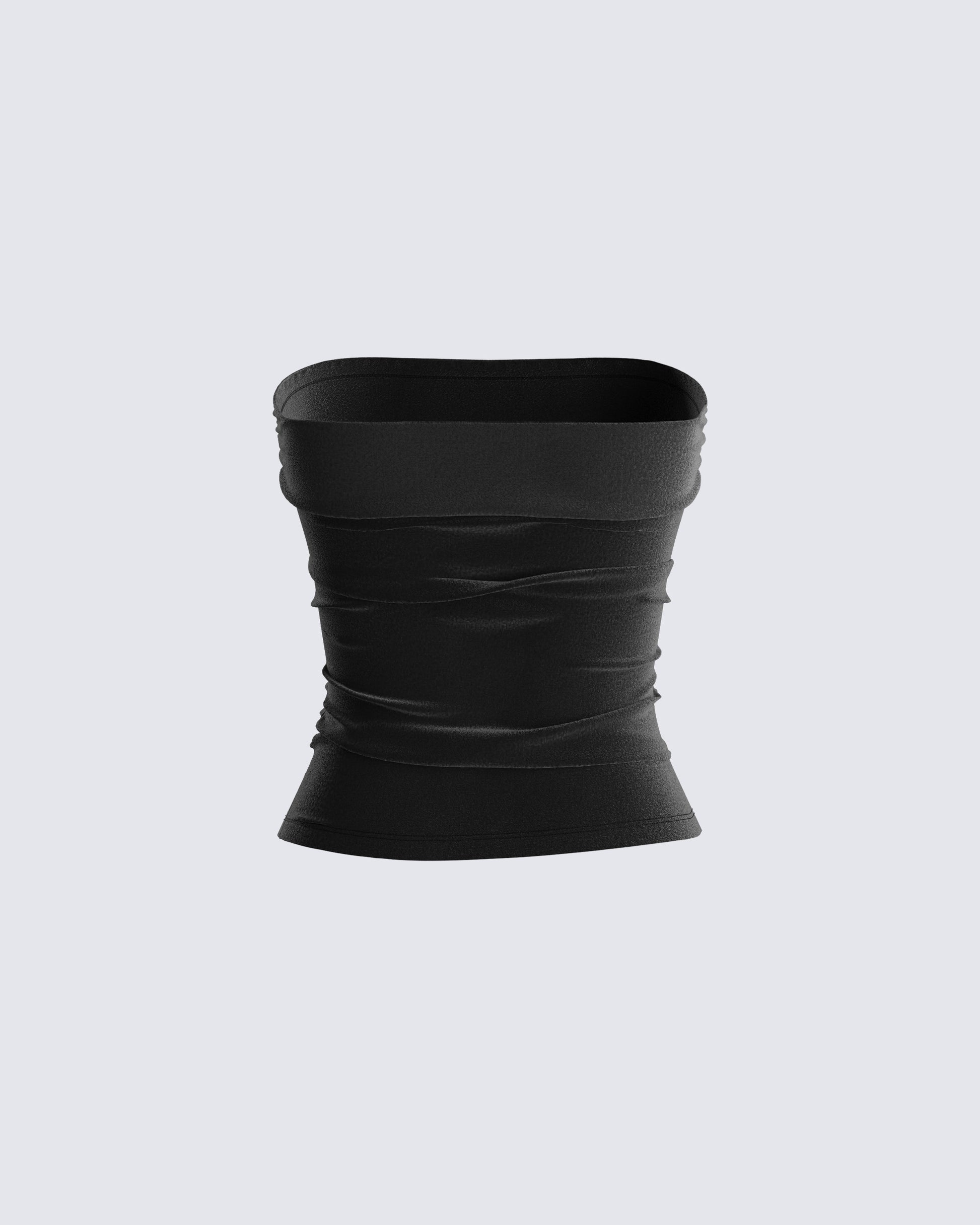 Ayla Black Velvet Tube Top