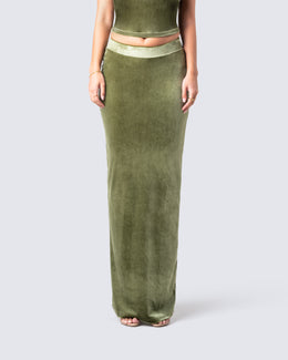 olive-green-velvet-maxi-skirt-high-waist-long-skirt-finesse
