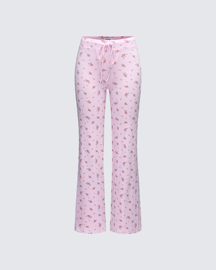 Ariel Multi Straight Leg Lounge Pant