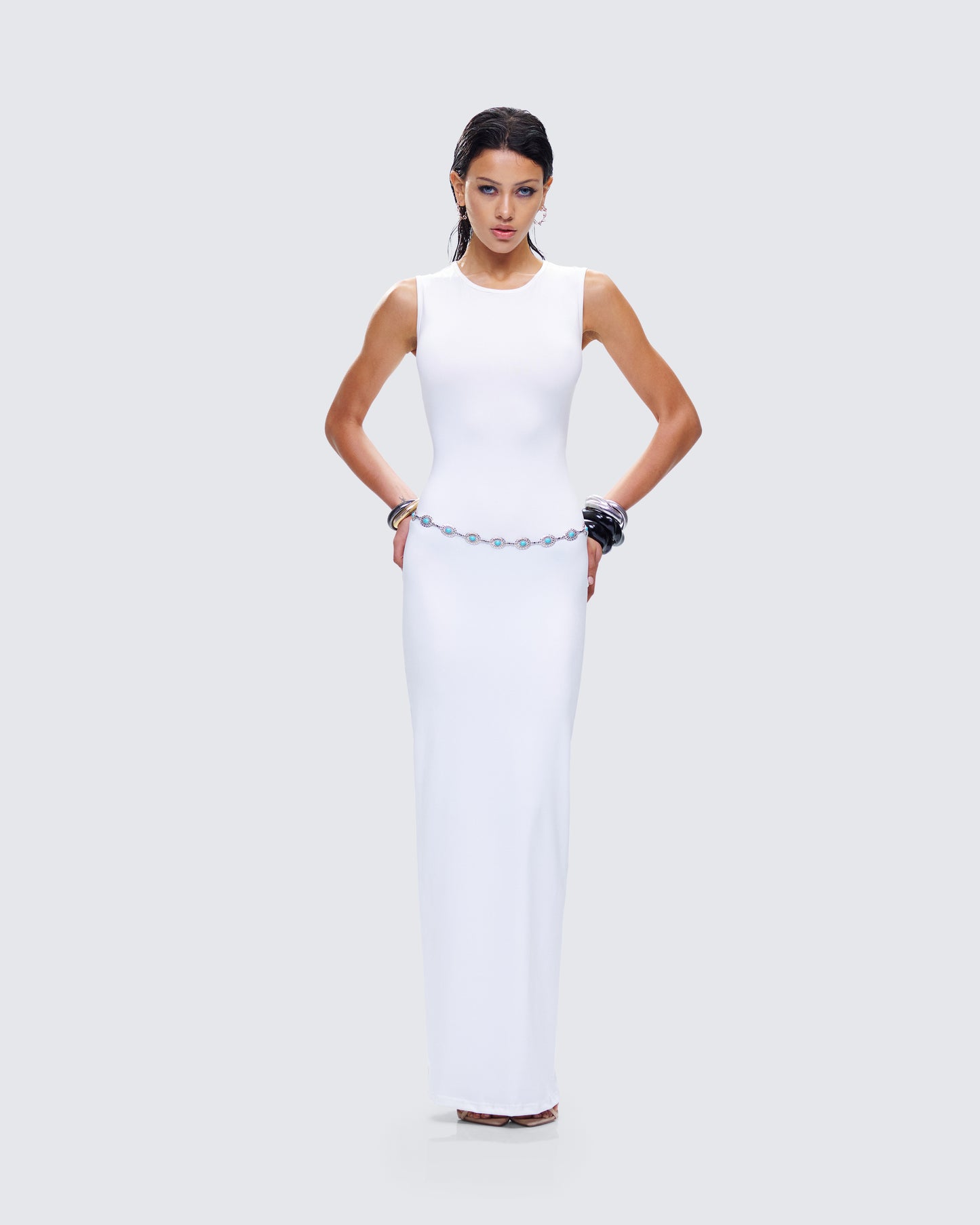 Bailey White Maxi Dress