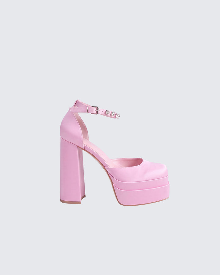 Beatrice Pink Platform Heel