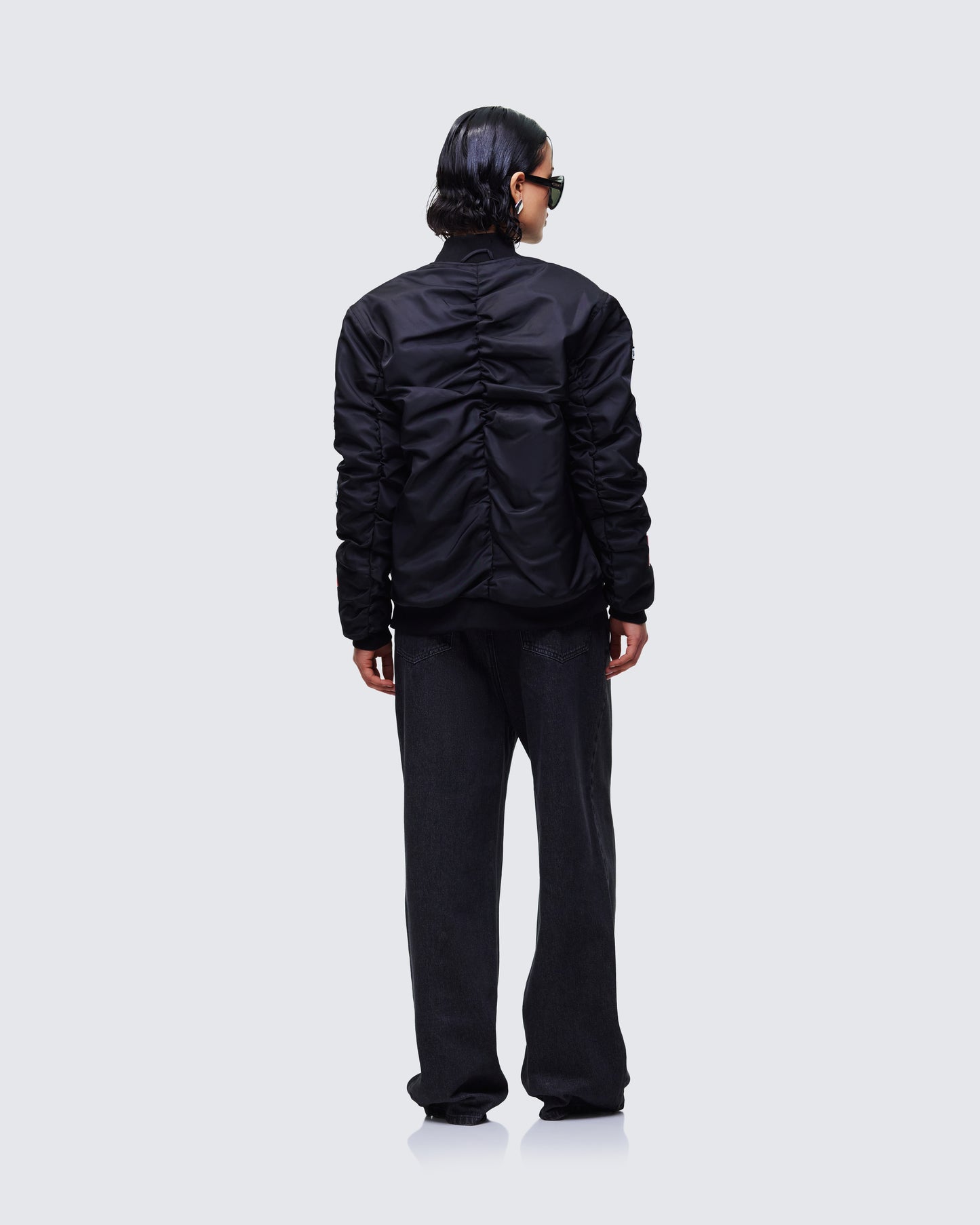 Women's cotton matching set alternate angle – FINESSE