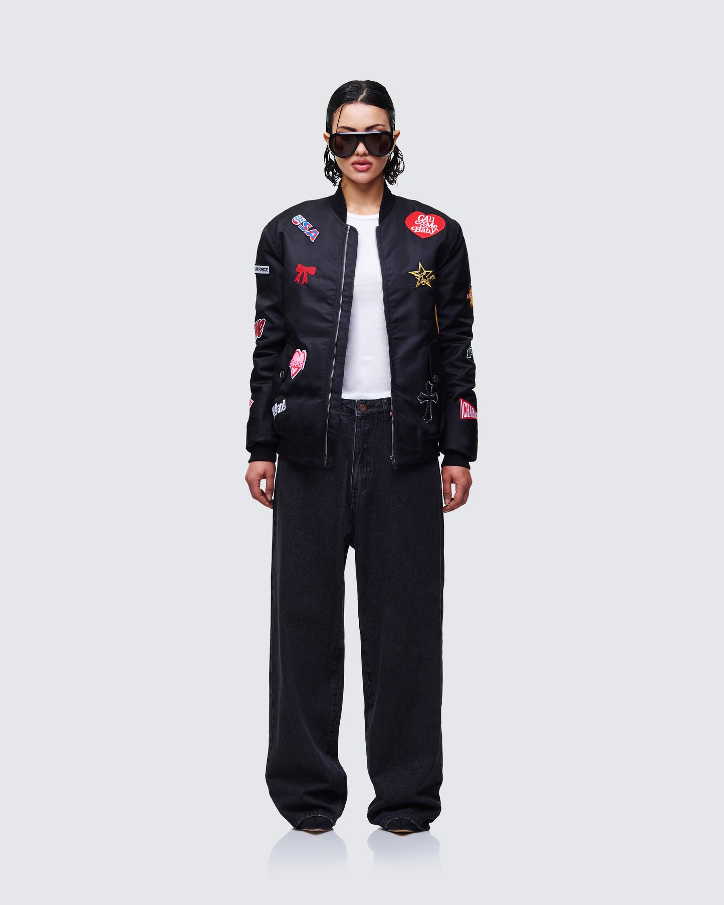 Women's cotton matching set front view – FINESSE
