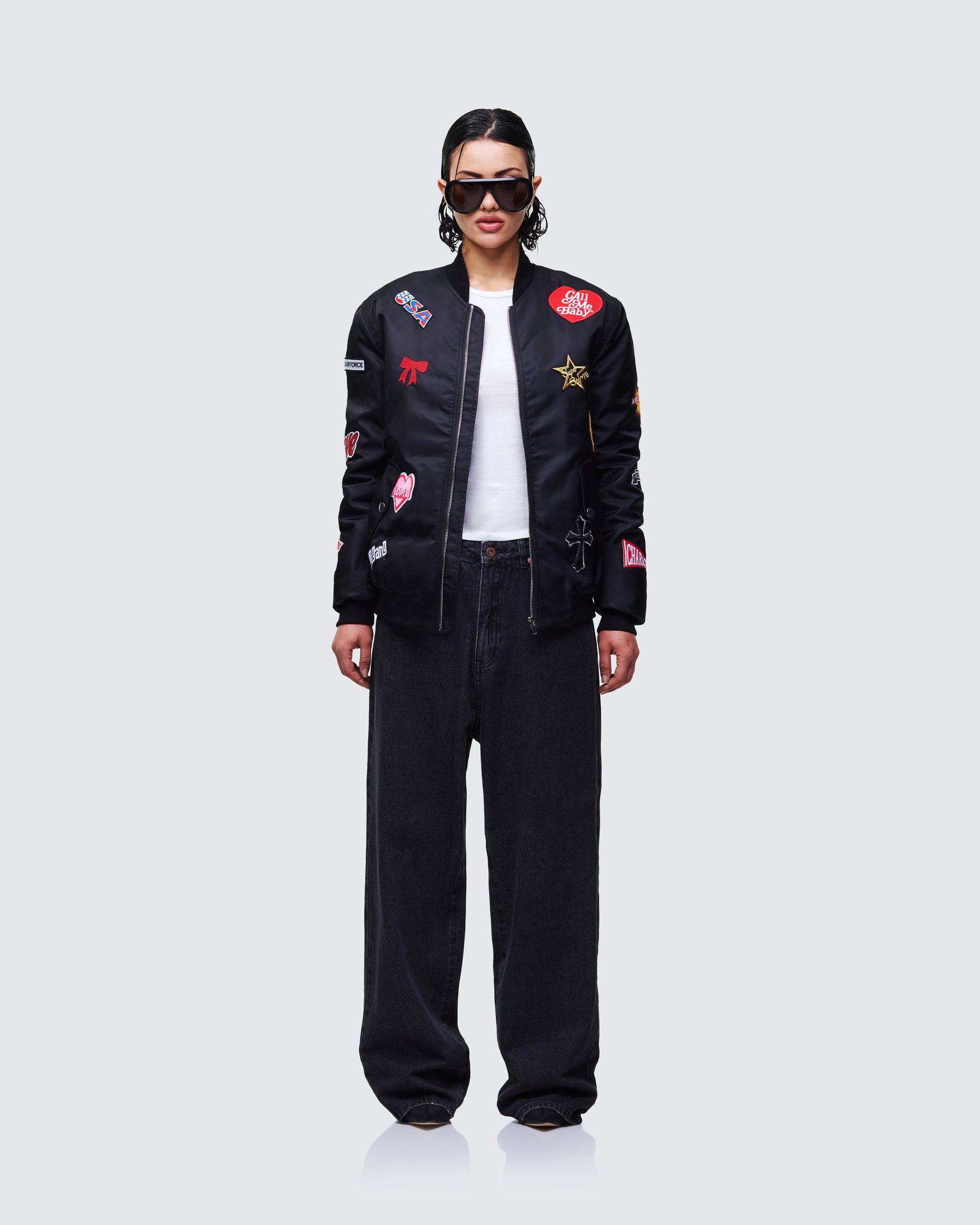 Women's cotton matching set front view – FINESSE