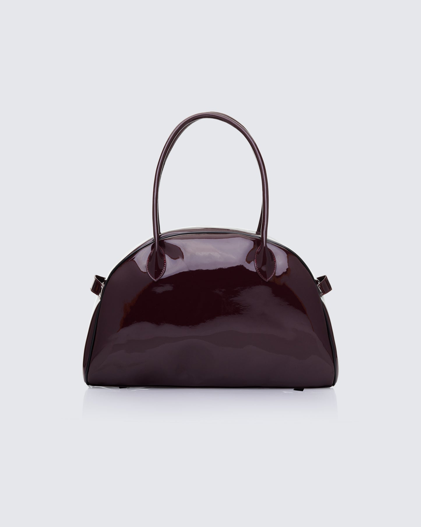 Belladonna Burgundy Perforated Bowling Bag