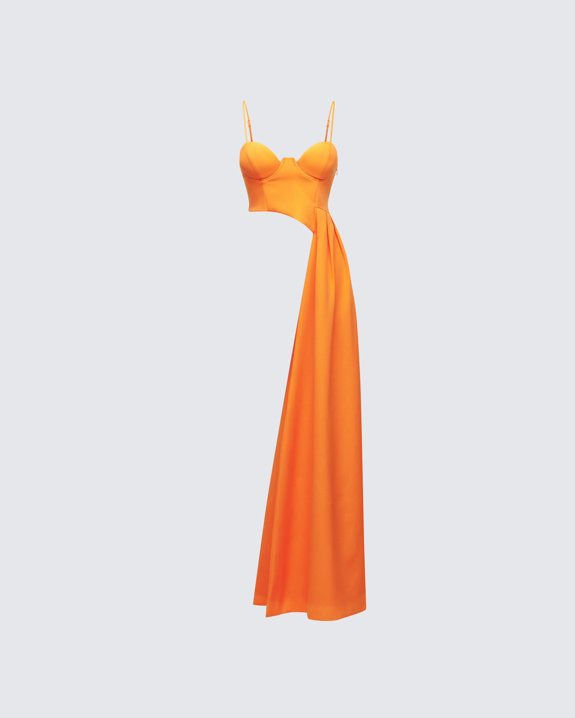 Bellamy Orange Asymmetric Top product front