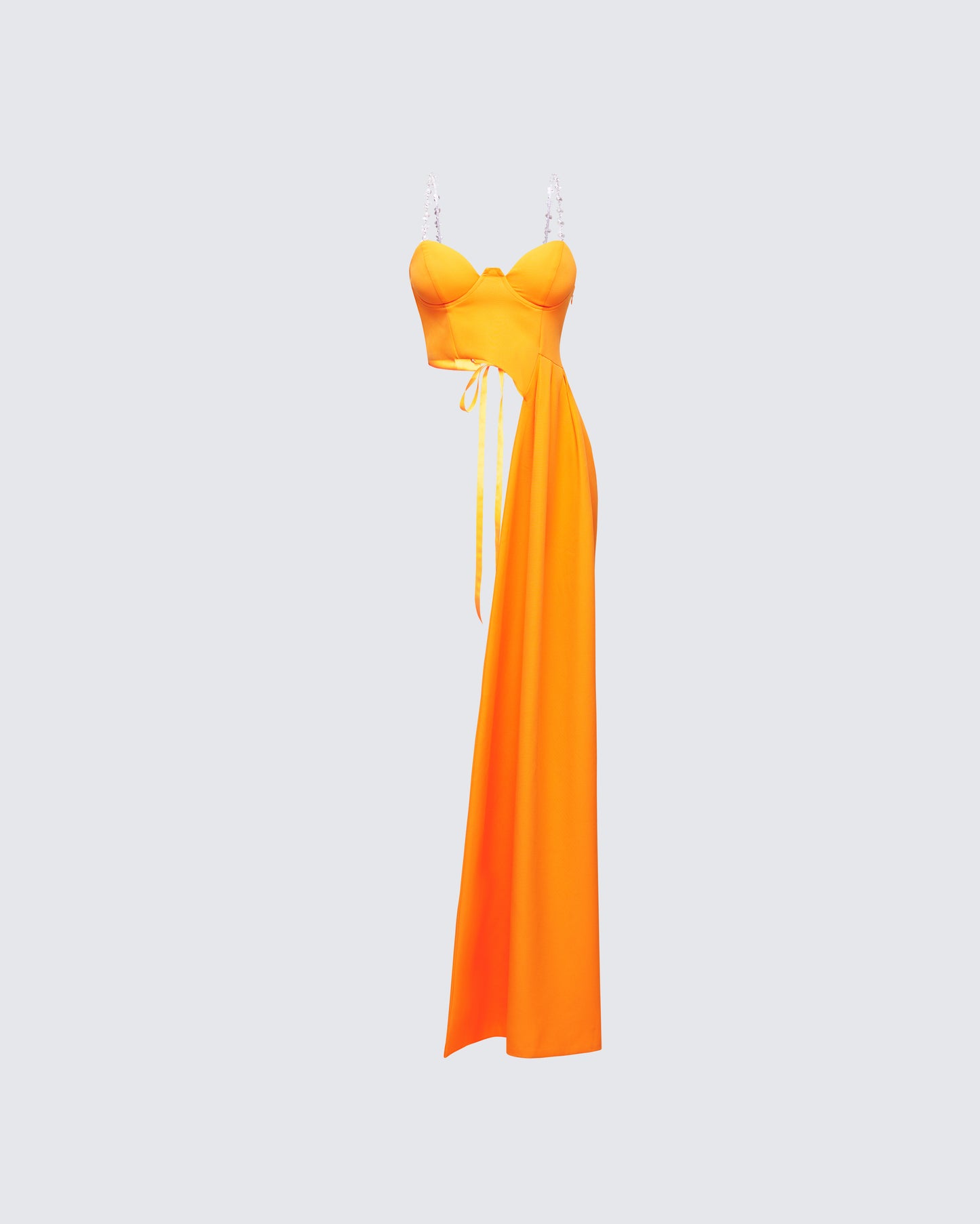 Bellamy Orange Asymmetric Top product front