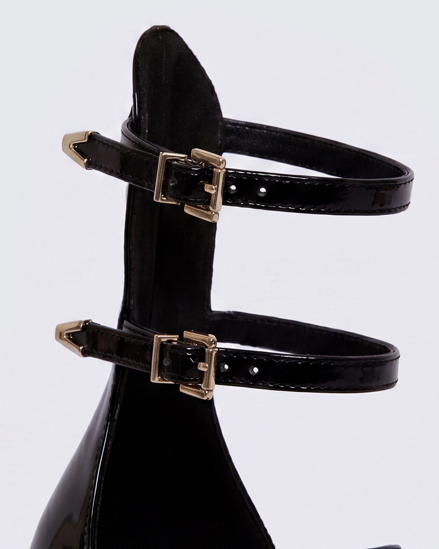 Bernadine Black Platform Heels