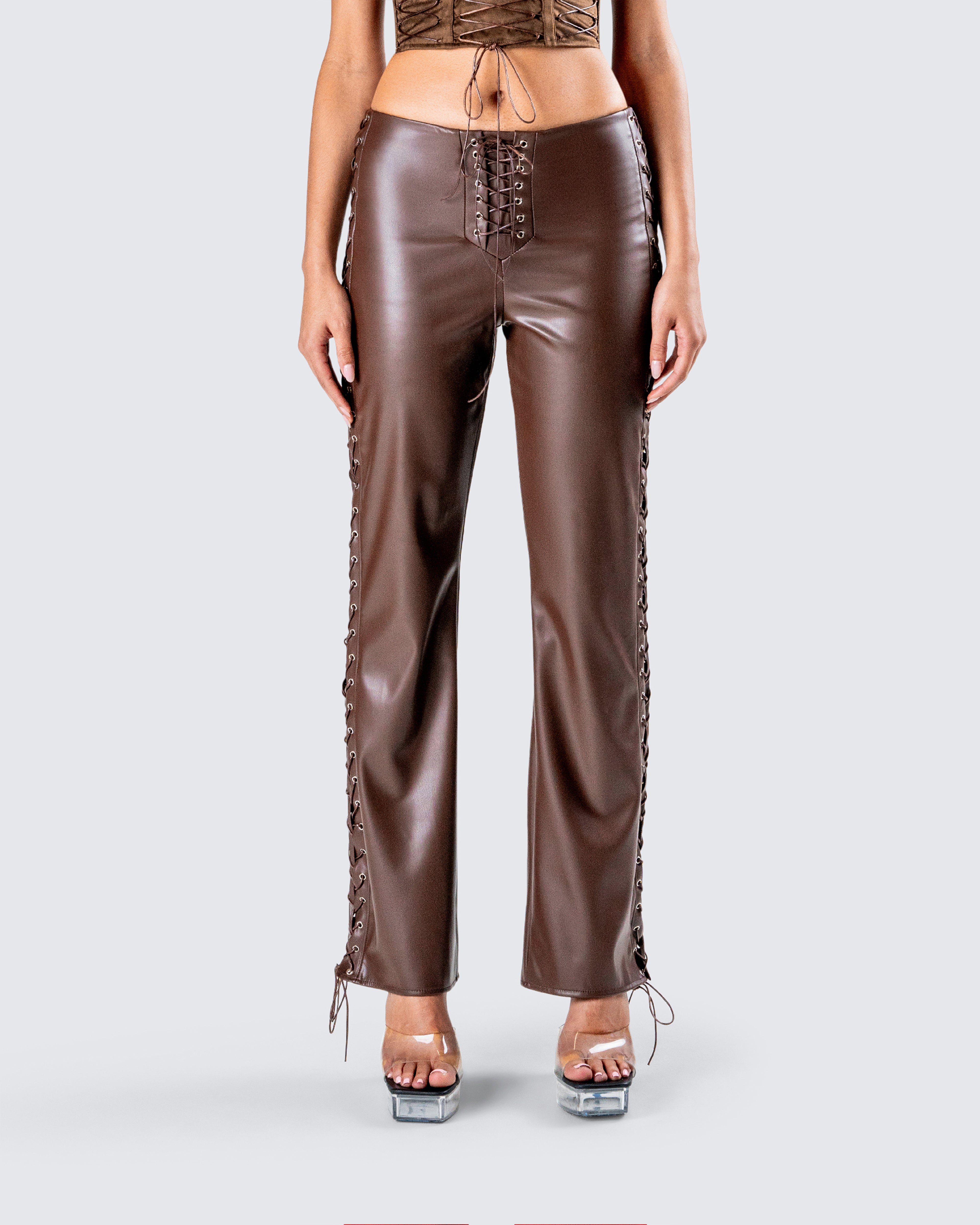 HIGH & TIGHT LEATHER PANT – THE CAST