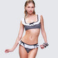 Birdie Multi Gingham Bikini Top