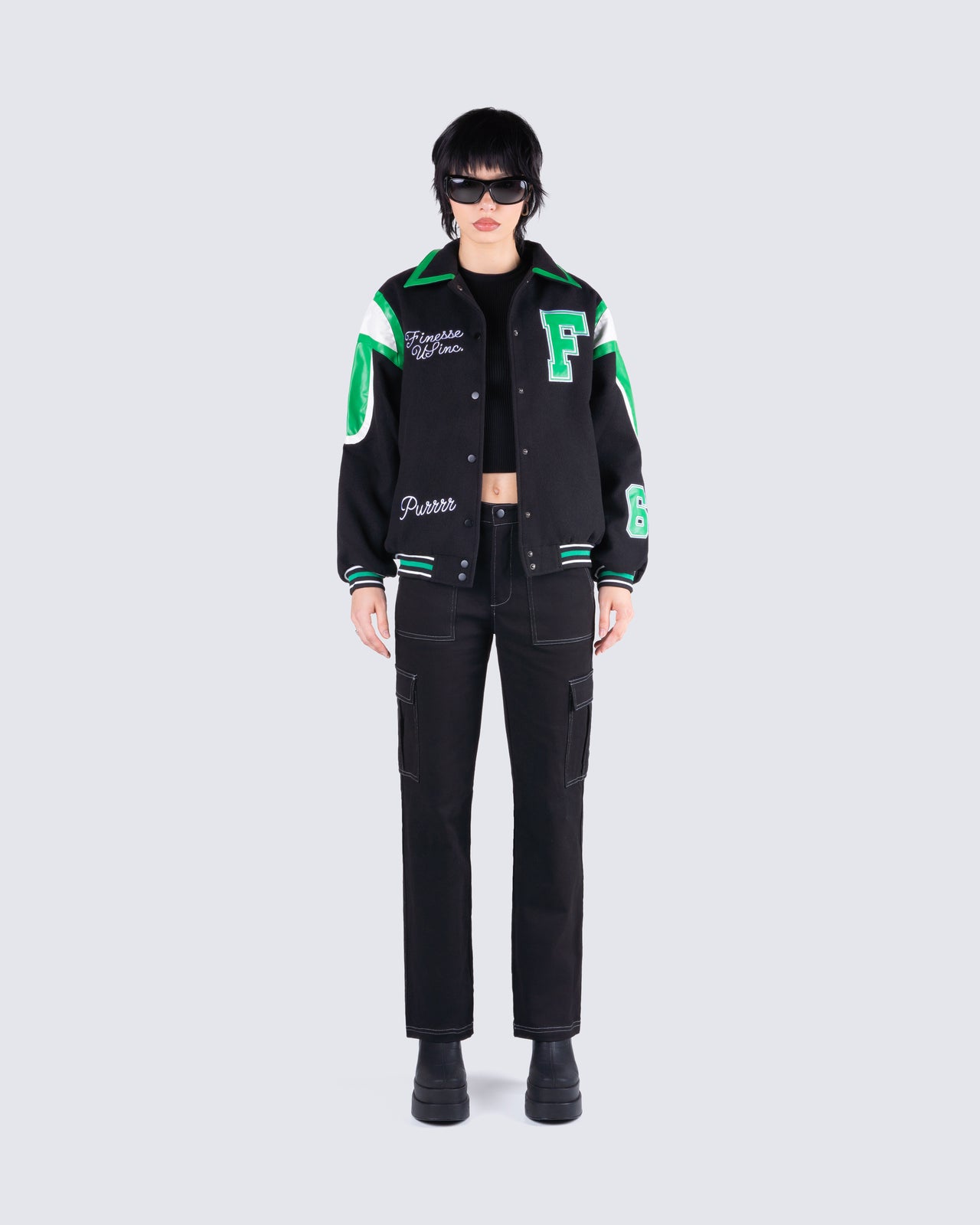 Bobby Black Varsity Jacket – FINESSE