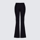 Brady Black Lace Up Pant product front