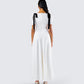 Braelyn White Maxi Dress