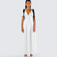 Braelyn White Maxi Dress