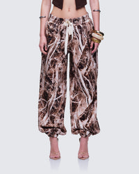 Braewyn Hunting Camo Toggled Sweatpants