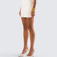 Branca Ivory Mini Skirt