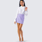 Branca Lavender Mini Skirt