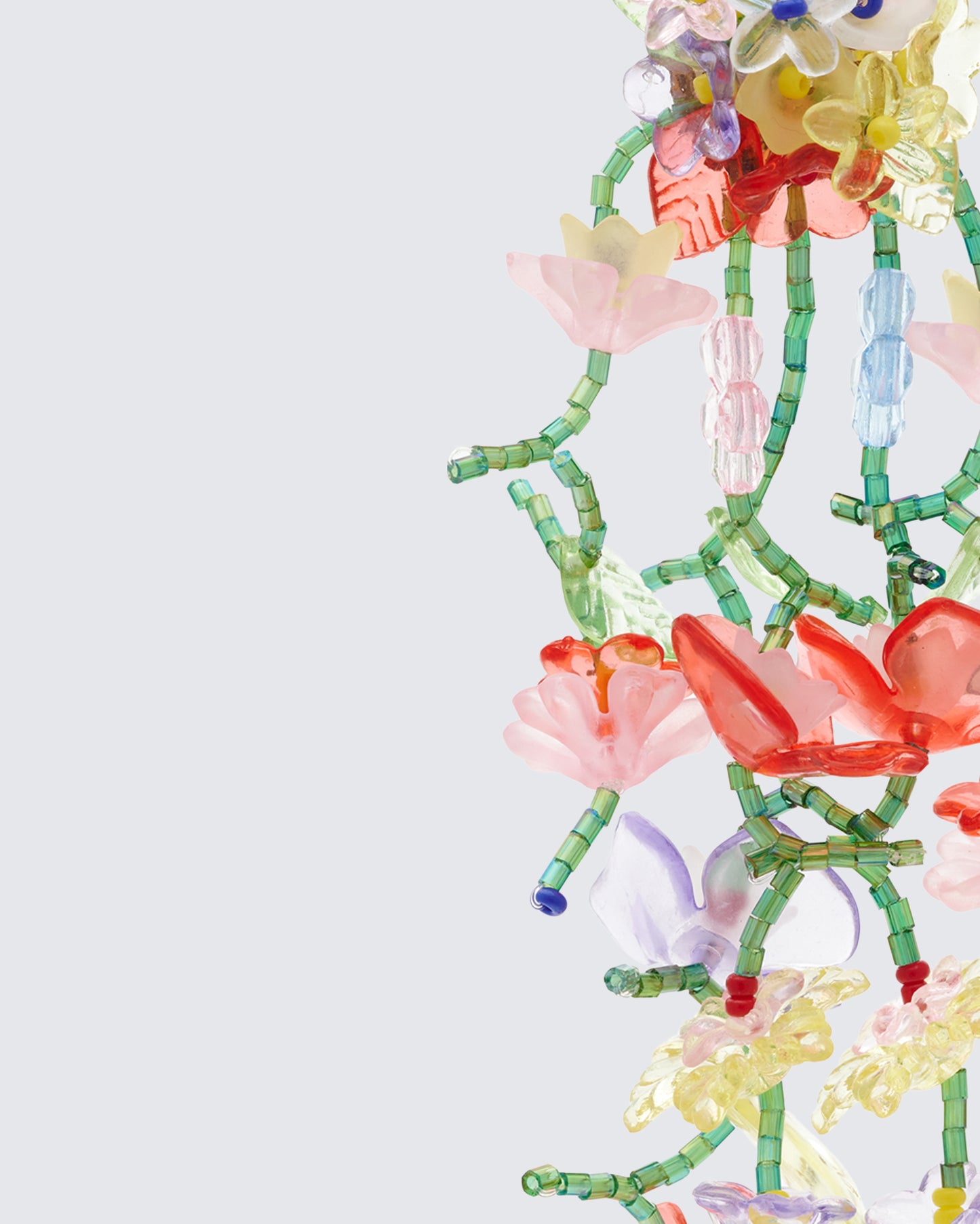 Brynja Summer Florals Chandelier Earrings