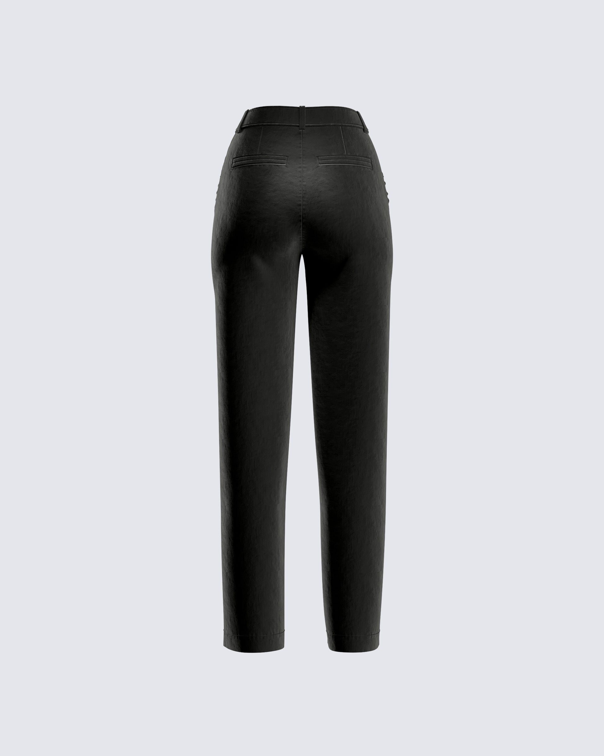 Bess Black Velvet Pants – FINESSE