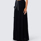 Cailin Black Tiered Maxi Skirt