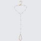 Callista Gold Pearl Bead Hand Harness product front
