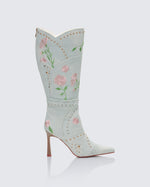 Women's red boots – FINESSE