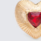 Carolyn Gold Heart Ring