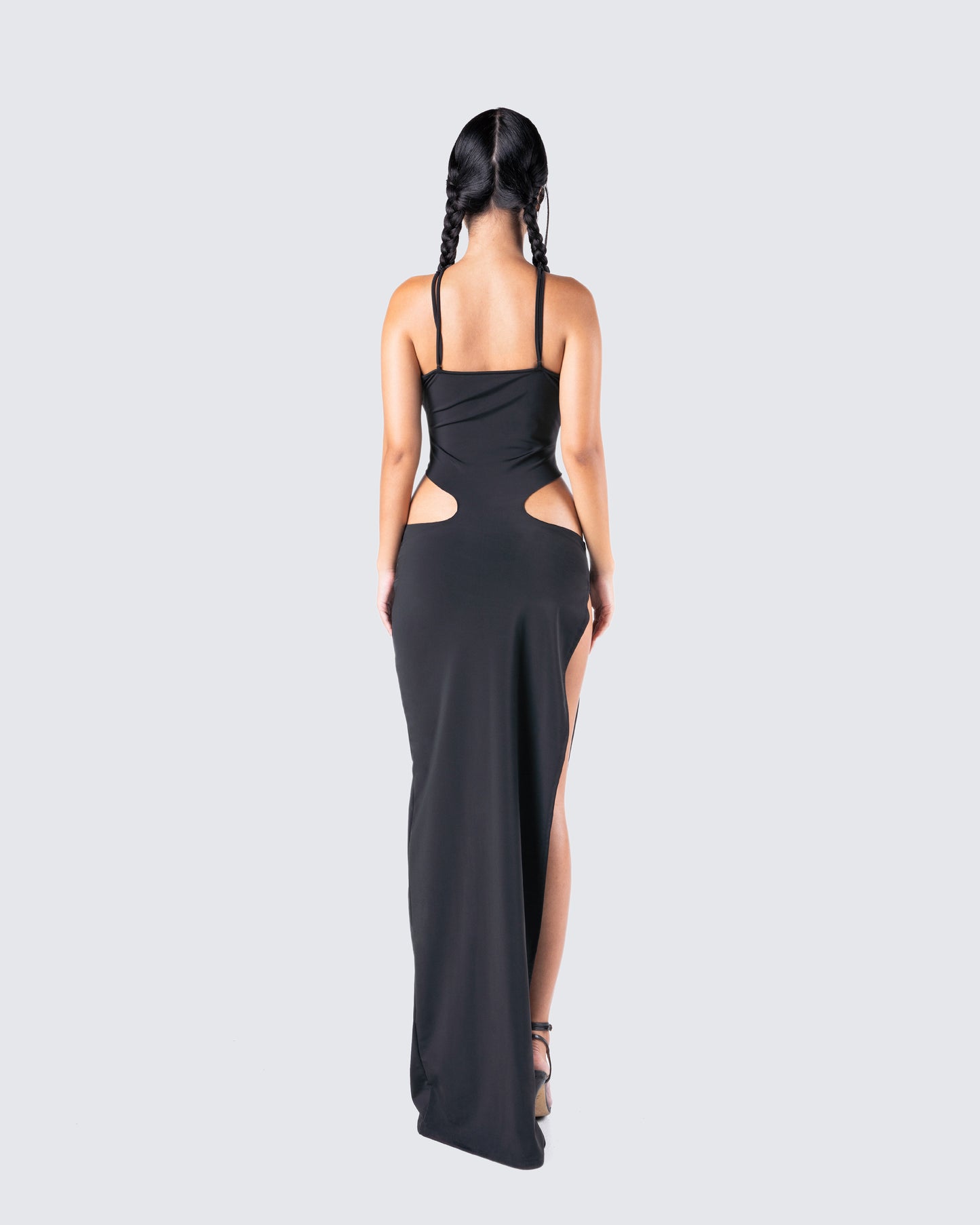 Carrie Black Cut Out Dress