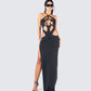 Carrie Black Cut Out Dress
