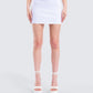 Cassandra White Mini Skirt