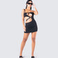 Cecily Black Mini Dress