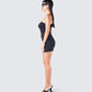 Cecily Black Mini Dress